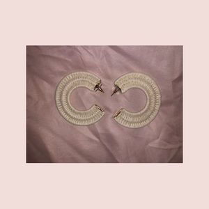 Womens Earrings | Wicker Basket Material